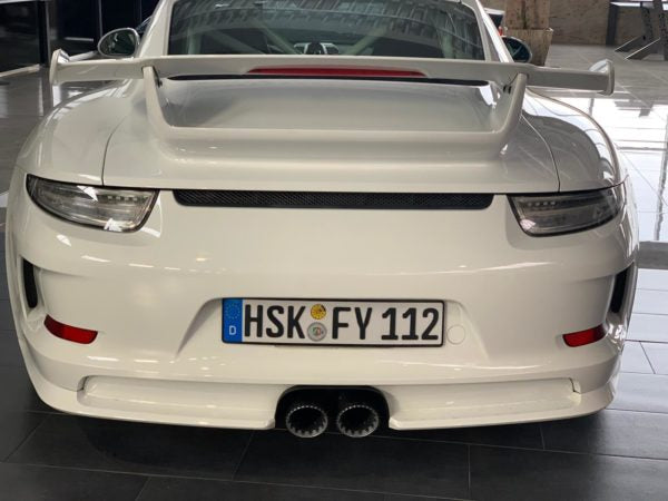 Porsche 991.2 GT3/RS - Carbon Fiber Shell Exhaust Tip for OEM Muffler