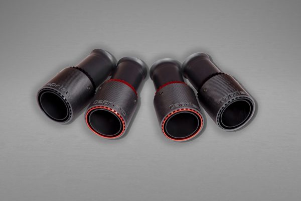 Lamborghini Gallardo Superleggera - Carbon Fiber Tips (for OEM/Capristo)