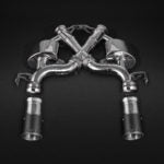 Mclaren 675LT - Valved Exhaust with Cat Deletes and Carbon Fiber Tips (CES3)