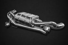 Porsche 992 - Valved Exhaust with Cat Spare Pipes (OEM Valve Actuators)