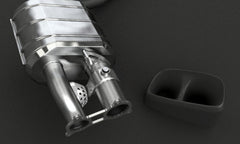 Porsche 970 Panamera Executive (Extended) (V8) S/4S/GTS - Valved Exhaust  with Mid-Pipes (for PSE)