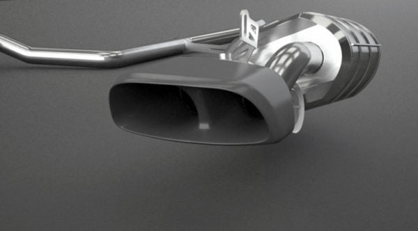 Porsche 970 Panamera (V8) S/4S/GTS - Valved Exhaust with Mid-Pipes (for PSE)