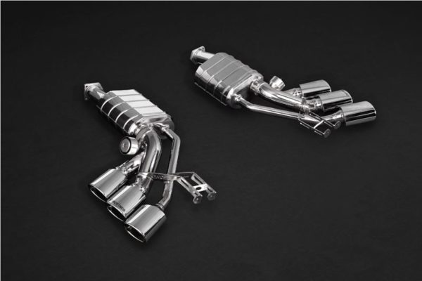 Mercedes AMG G63/550/500 (W463) - ECE Valved Triple Mufflers (CES3)