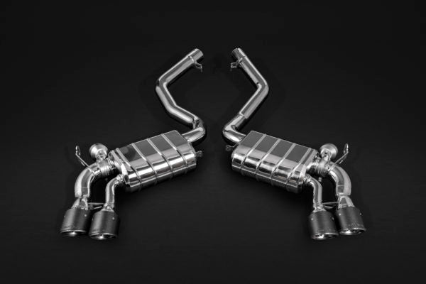 BMW X5/6M (F15/16) - Valved Exhaust with Mid-Pipes with Carbon Tips (CES3)