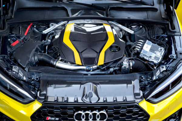 Audi RS5 (F5) - Carbon Fiber Engine Cover and Lock Cover Set